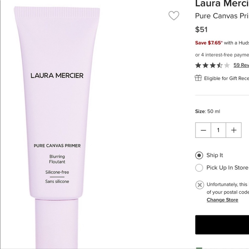 laura mercier blurring primer - Picture 1 of 1